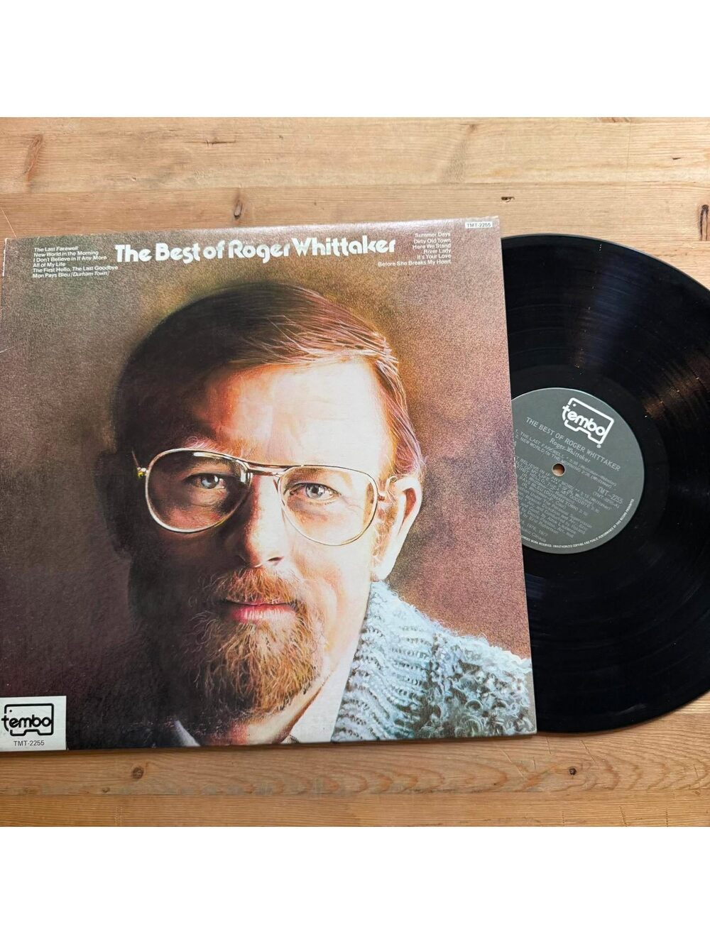 Roger Whittaker - The Best of Roger Whittaker 33rpm VG+ VR25